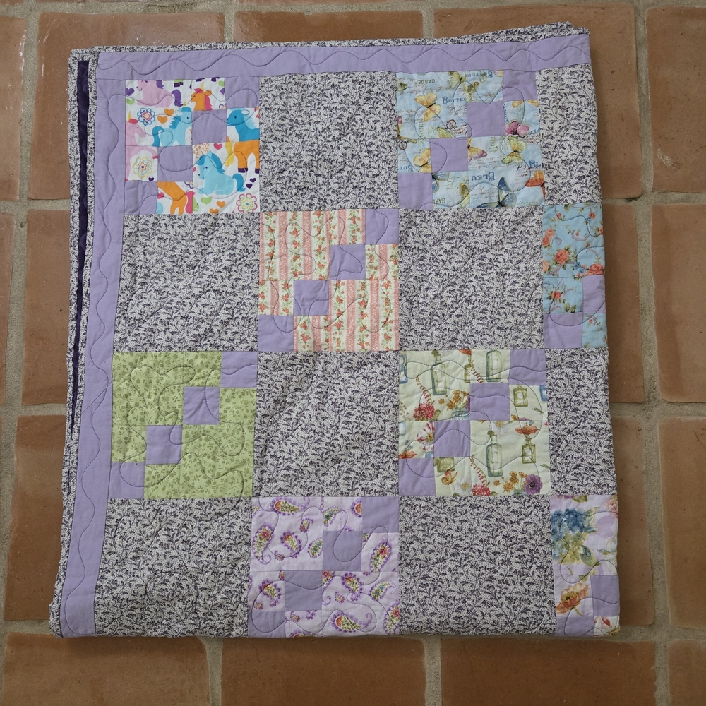 New Handmade Patchwork Quilt, Butterfly, Flower, Bird, Unicorn, Lion Theme Etc!